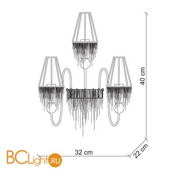 Бра Patrizia Garganti Burlesque PG190 - Схема